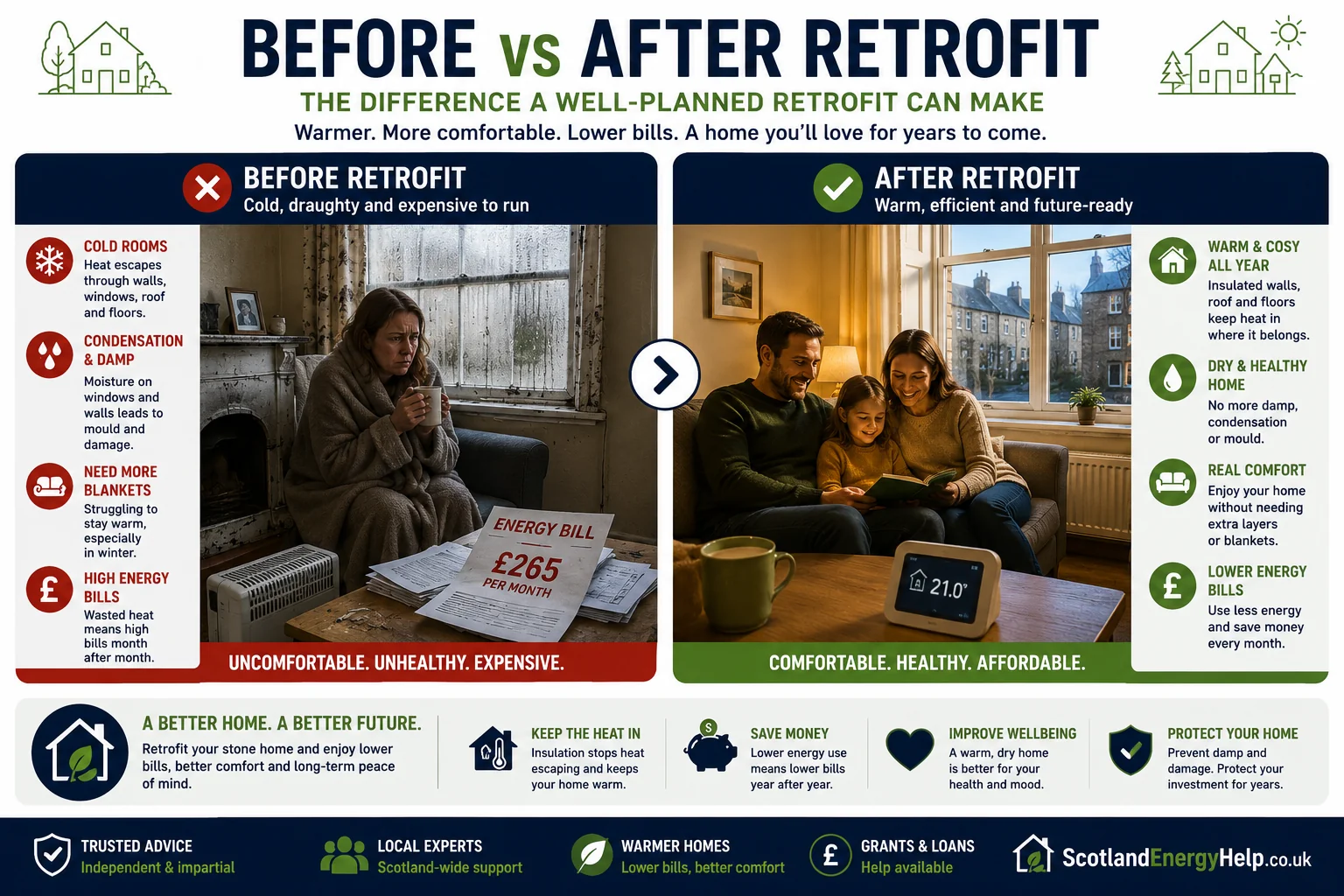 What a successful stone home retrofit can achieve